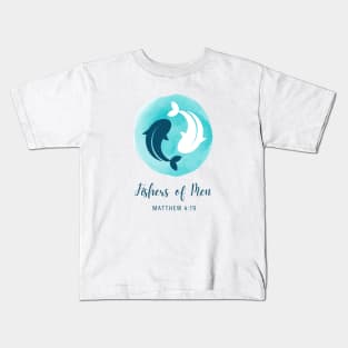 Fishers of Men Matthew 4:9 Kids T-Shirt